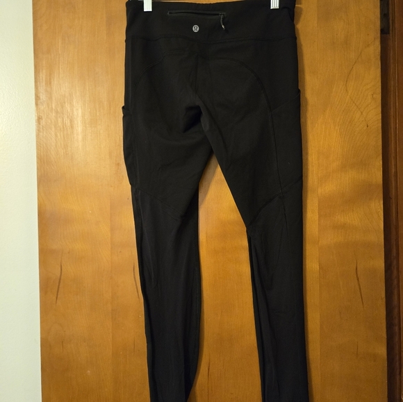 Lululemon Speed Tights Black Size 8 - Picture 3 of 5